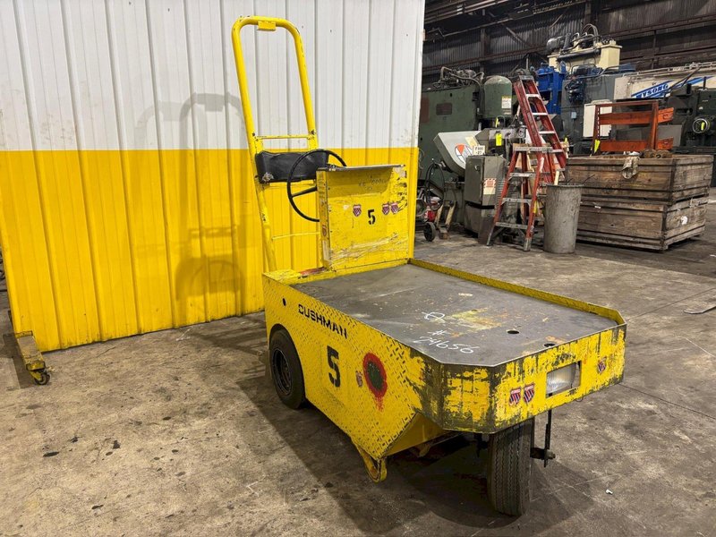 36 VOLT CUSHMAN MODEL #898361 STOCK CHASER/TUGGER CART: YOBRO #24656