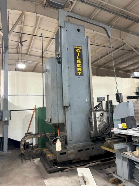 4" CINCINNATI GILBERT FLOOR TYPE TRAVELING BORING MILL: STOCK  22528