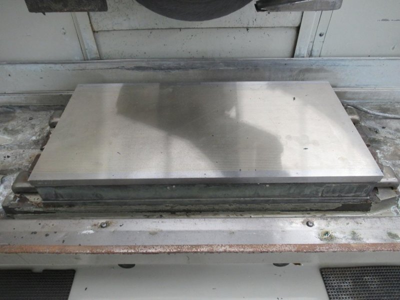 Okamoto ACC 12.24DX 3-Axis Hydraulic Surface Grinder with Incremental Down Feed, Heidenhain DRO for Cross Feed, 12"x24" Chuck, Coolant System with Paper Filtration- Auction Item