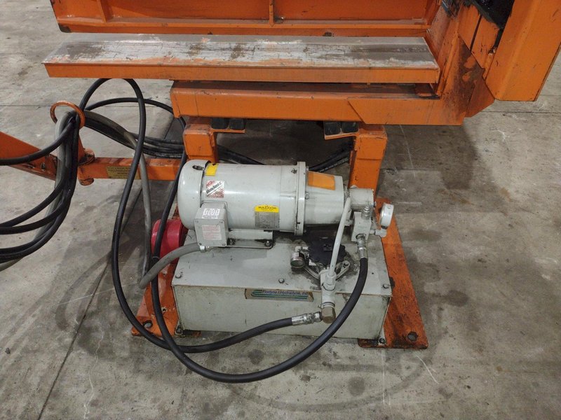 CHERRY INDUSTRIAL HYDRAULIC PALLET INVERTER / FLIPPER: STOCK #23522