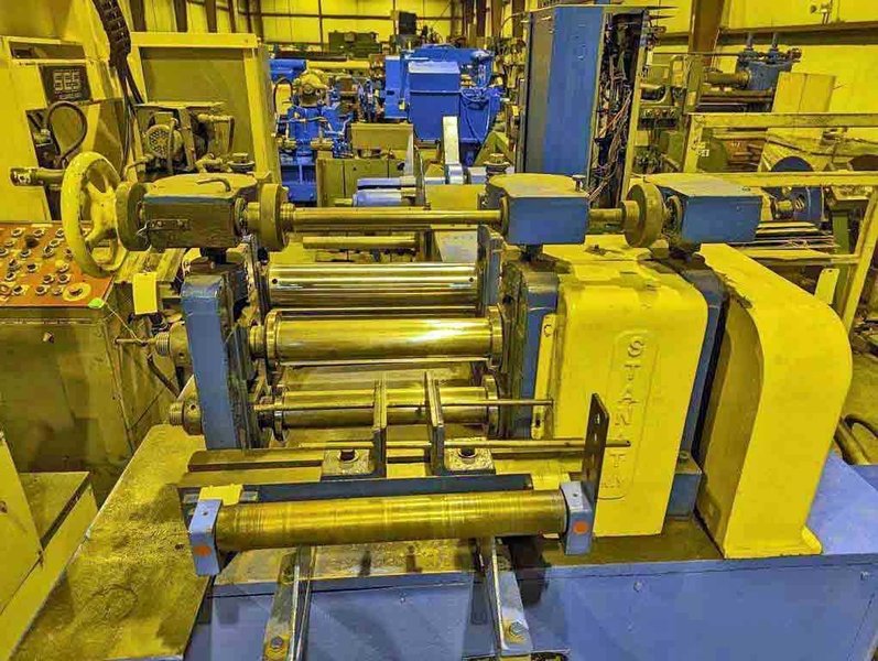 12" X 2.50" x 4,000# STANAT SLITTING LINE