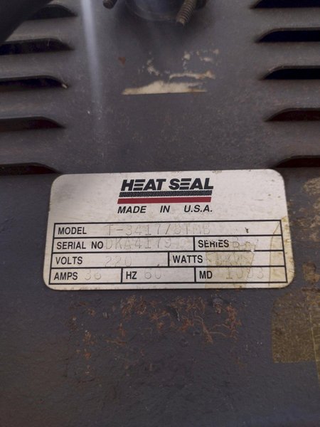 14" BELT X 18" X 7" HIGH HEAT SEAL 3417/8TMB CONVEYOR BELT HEAT TUNNEL: STOCK #20106