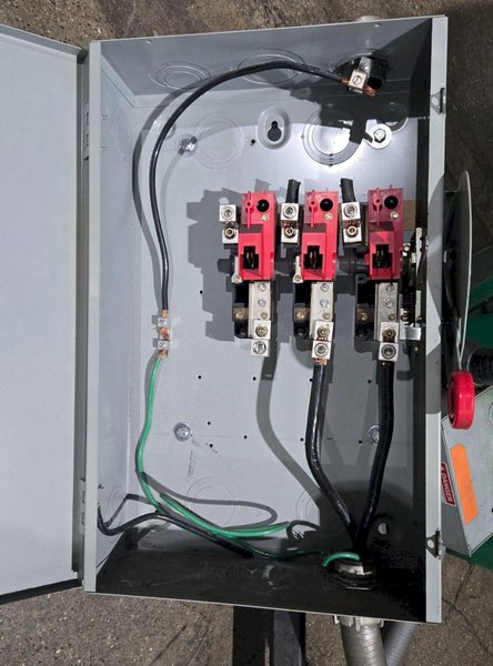 JANDA CO R2-50-36R BUTT WELDER 50 KVA 220V  36″ Throat USED