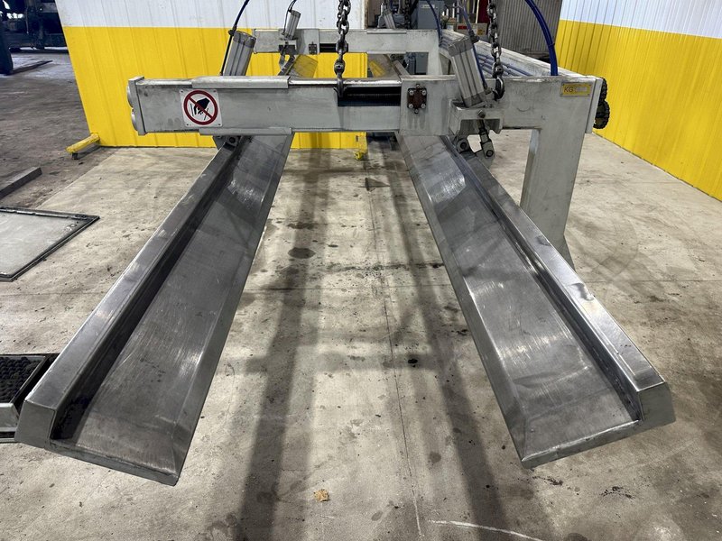 30" x 14 GA DALCOS MODEL #PXN-800 AUTOMATIC COIL HYDRAULIC PUNCHING MACHINE: STOCK #20332