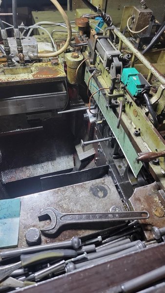 Nedschroef Model BL-4 Long Stroke 4 Die Bolt Making Machine