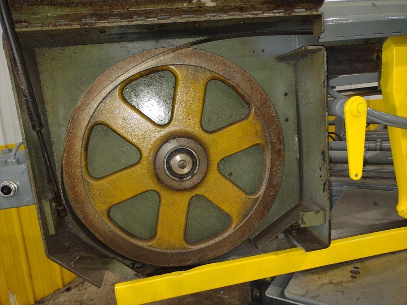 18" X 27" HYDMECH MODEL #S25-A HORIZONTAL SWIVEL MITER AUTOMATIC BAND SAW: YOBRO #25047