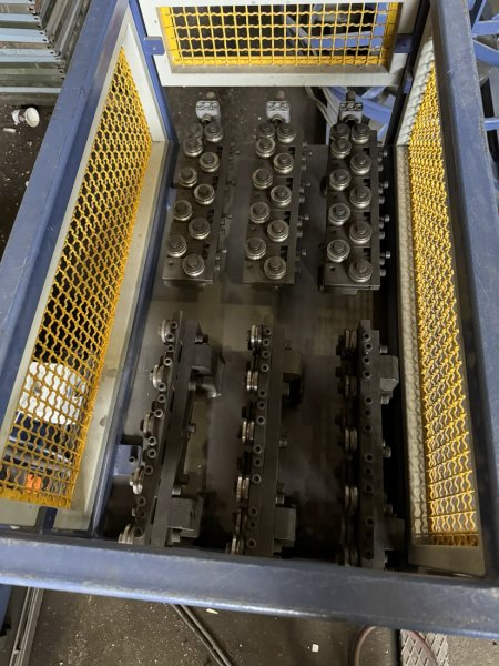 2015 EUROBEND MODEL #PLT AUTOMATIC ZIG-ZAG WIRE MESH WELDING LINE FOR TRUSS REINFORCEMENTS: YOBRO #24463