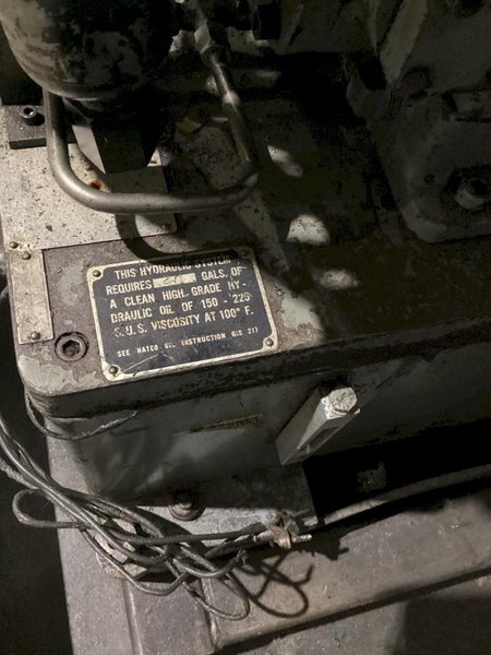 NATCO 10J Multi Spindle Vertical Drill Press USED