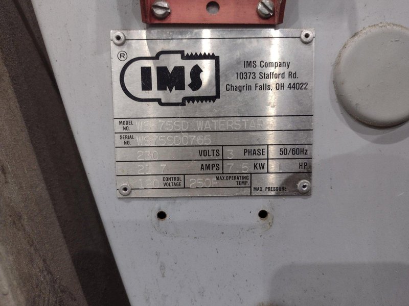 IMS MODEL #WS75SD WATERSTAR WATER TEMPERATURE CONTROL UNIT: STOCK #23270