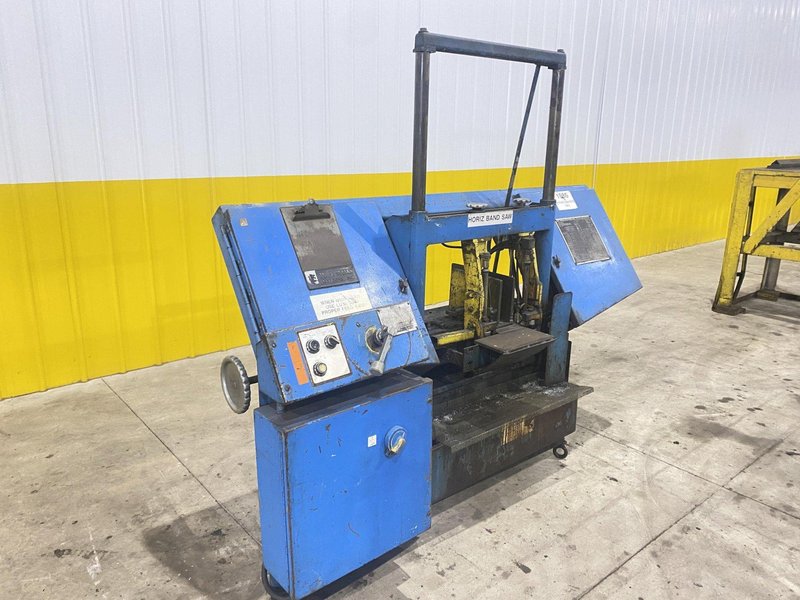 15" X 17" WF WELLS MODEL #F-15 TWIN POST HORIZONTAL BANDSAW: STOCK #21090