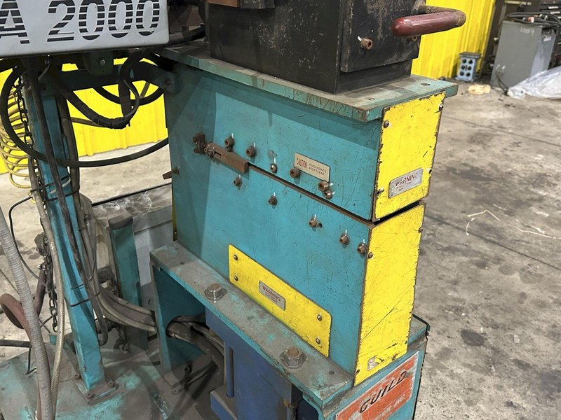 10" GUILD MODEL #PSA-200 SHEAR END COIL STRIP WELDER: STOCK #22607