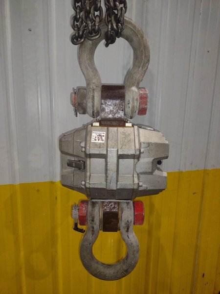 50,000 LBS MSI MODEL #6260CS TRANS-WEIGH WIRELESS LOAD CELL, FOR CRANE SCALE: YOBRO #24759