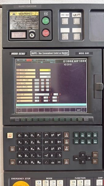 Mori Seiki NV4000 DCG CNC Vertical Machining Center – Pallet Changer Mill