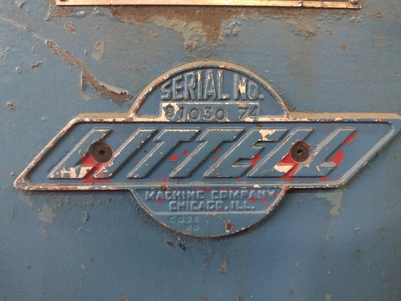 12" X .090" LITTELL MODEL #212-17PD POWERED COIL STRIP STRAIGHTENER: STOCK 15289