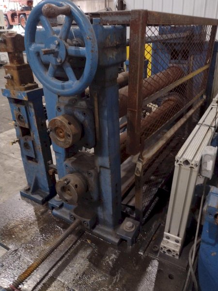 36” WIDE YODER SLITTING HEAD WITH POWERED FEED ROLLS: STOCK  #22951