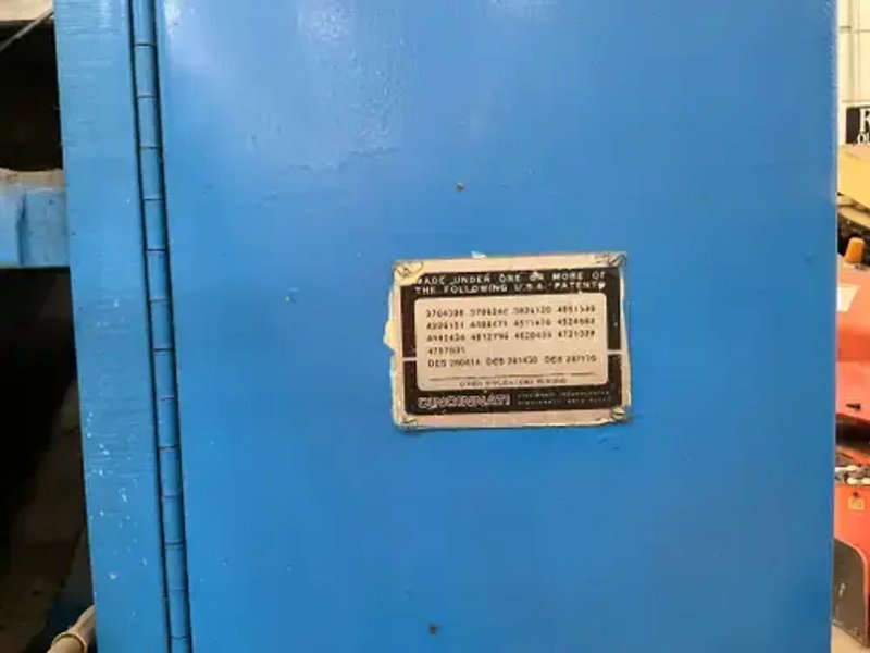 10' X 1/4" CINCINNATI CNC HYDRAULIC POWER SQUARING SHEAR.  STOCK # 1006925