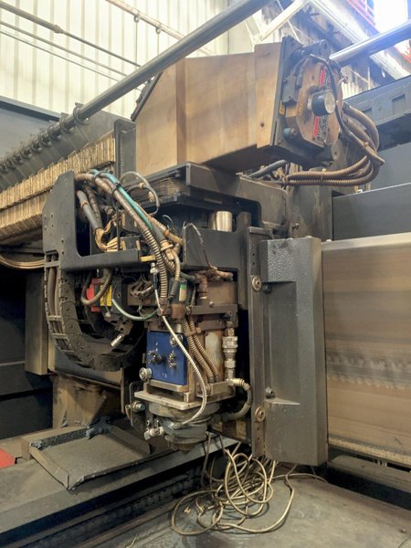 4000 WATT X 60" X 120" AMADA MODEL #FO3015NT LASER CUTTING CELL STOCK #3064