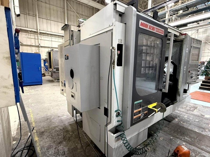 Mori Seiki NZX2500/600L Twin Turret CNC Lathe, 2012 -Chip Conveyor, Tooling