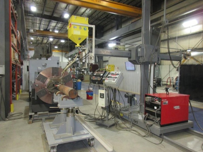 Sub Arc Welding System with Pipe Positioner