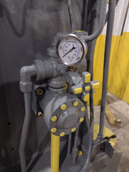 5 TON GREENERD MODEL #HP-5-6-E HYDRAULIC PRESS: YOBRO #24282