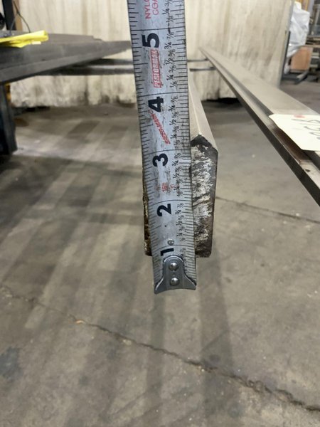 150" X 7/8" OPENING FEMALE PRESS BRAKE DIE: STOCK #81582