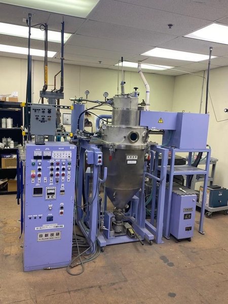 Astro Vertical Bell Furnace, 1980 – Hydrogen Annealer – Battery Alloy Processing