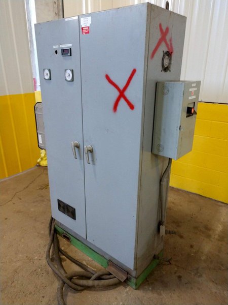 CONTROL PANEL WITH TB WOODS AC INVERTER DRIVES: STOCK #10830