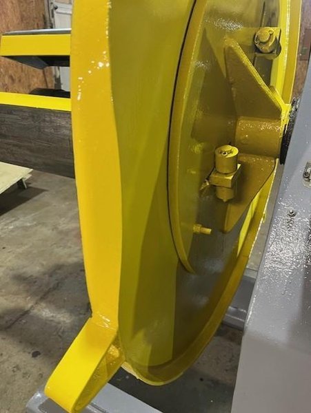 6,000 X 33" MOTORIZED AMERICAN STEEL LINE UNCOILER STOCK# 3872
