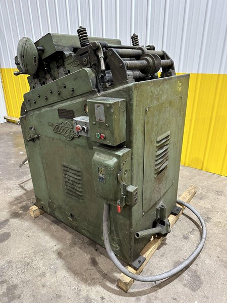 18" x .125" LITTELL MODEL #418HVS-7PD POWERED 7 ROLL COIL STRIP STRAIGHTENER: STOCK #19805