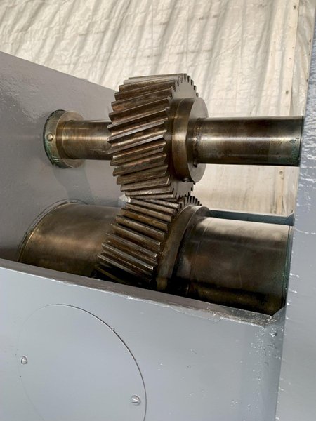 120" X 10" PM SLITTER HEADS. STOCK # 0787824