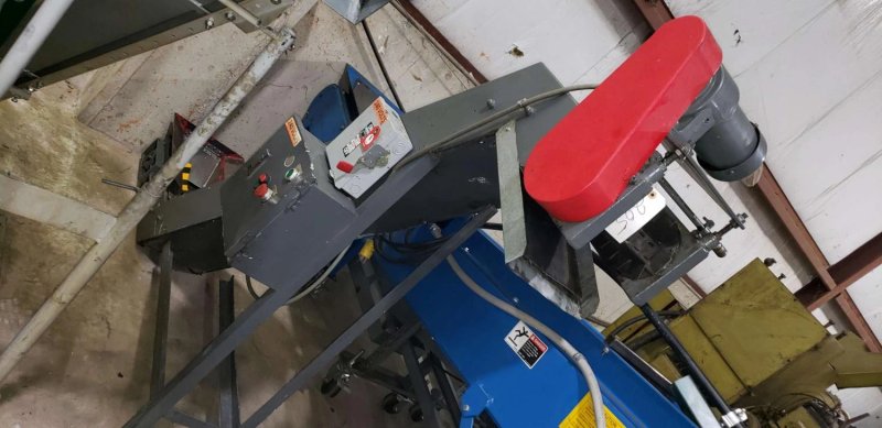 60" x 12" Unloading Parts Conveyor