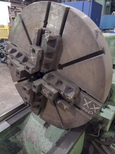 42" X 288" TOS CELAKOVICE MODEL #SU100 ENGINE LATHE WITH 4-1/8" HOLE AND METRIC THREADING: STOCK 15151