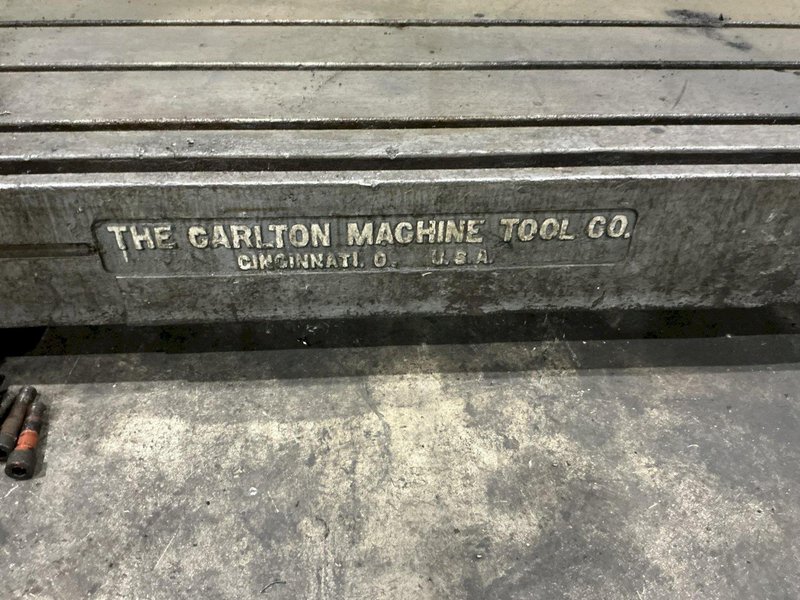 8' X 19" CARLTON MODEL #4A RADIAL ARM DRILL: YOBRO #25902