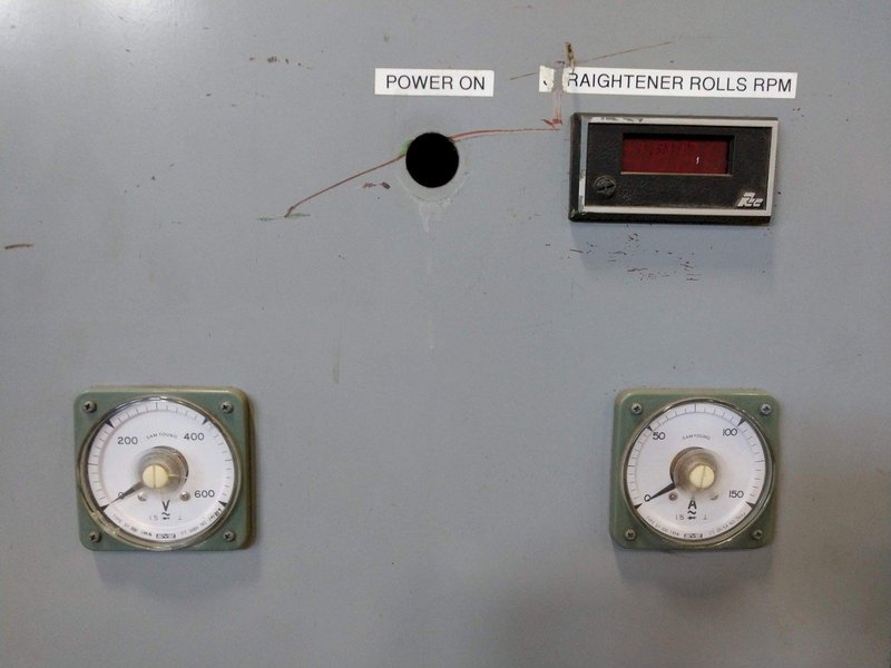 CONTROL PANEL WITH TB WOODS AC INVERTER DRIVES: STOCK #10830