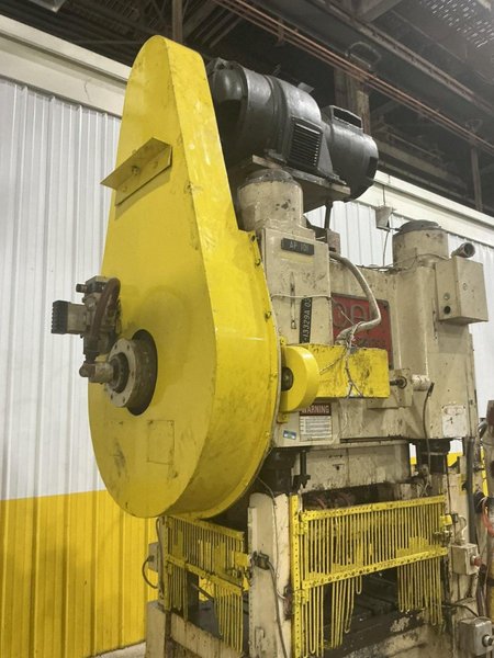 60 TON OAK MODEL #30-LP-60-604 STRAIGHT SIDE PRESS, STROKE 2", 80-240 SPM: YOBRO #26050