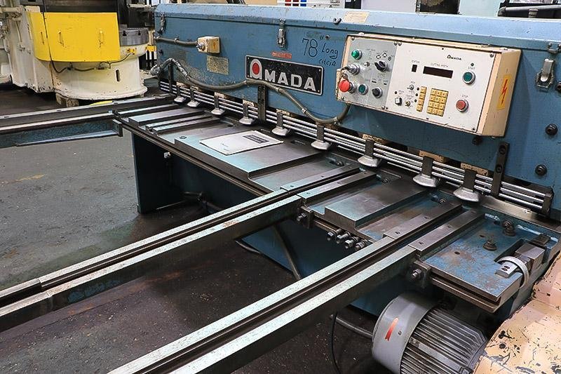 1/4" x 6' AMADA MECHANICAL SHEAR MODEL M-2060