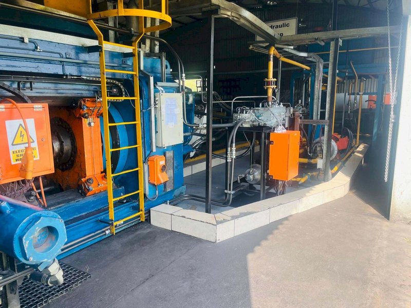 850 Ton Fielding &amp; Platt Aluminum Extrusion Press (14648)
