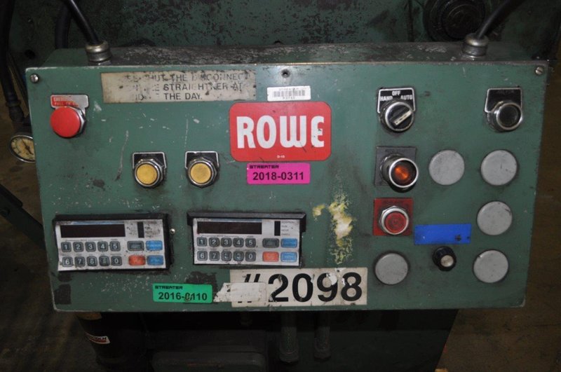 30" x .065" Rowe Motorized Straightener