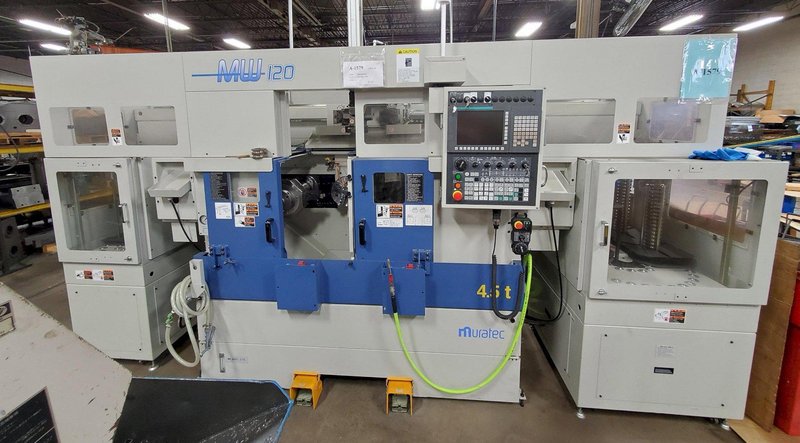 MURATEC MODEL MW120 TWIN SPINDLE CNC LATHE