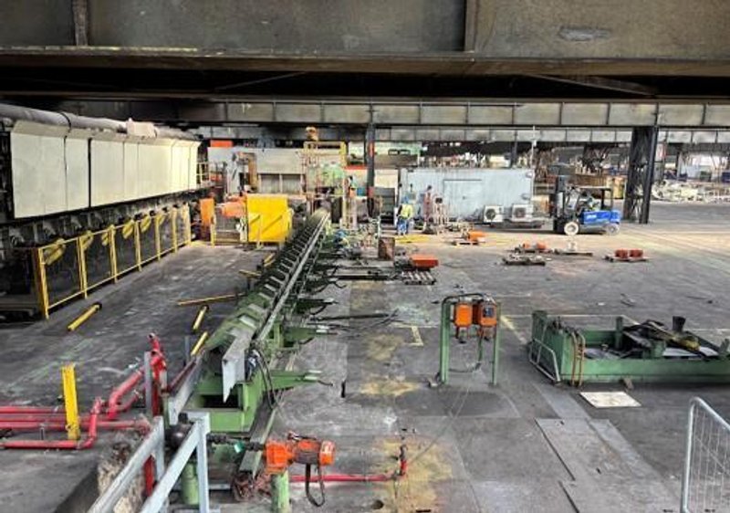 BRONX TAYLOR WILSON 6CR-9 6 ROLLS STRAIGHTENING MACHINE