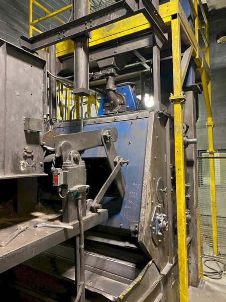 WHEELABRATOR TUMBLAST SHOT BLAST MACHINE STOCK #2987