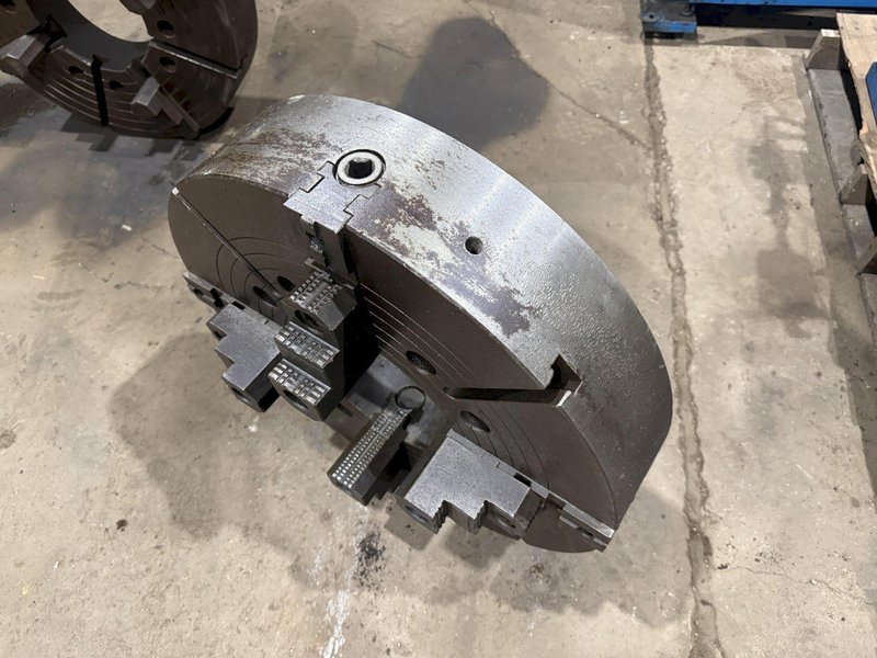 9" HOLLOW SPINDLE HOLE INDEPENTANT 4-JAW LATHE CHUCK: YOBRO#26441