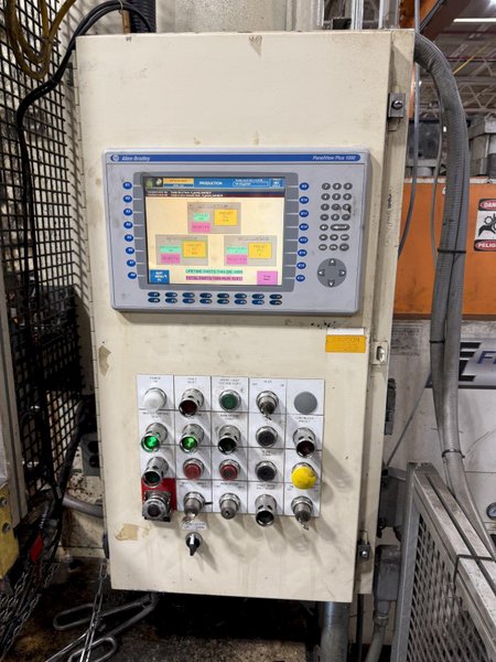 1250 ton Verson Press REBUILT - Straight Side Progressive Die Mechanical Stamping Press For Sale - Model S2-1250-156-60t, Year 1995