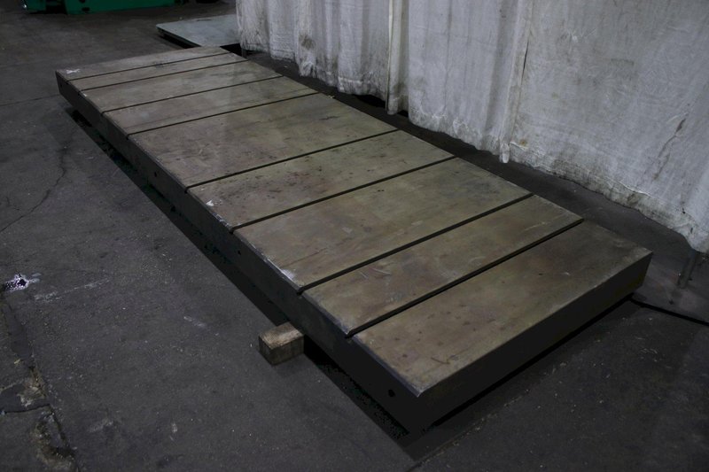 12' X 4' X 7" T SLOTTED BOLSTER PLATE: STOCK #75865