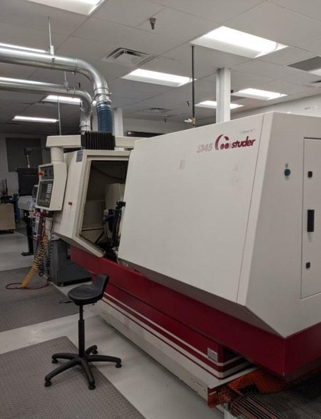Studer S145 CNC Grinder, 2000-4 I.D. Spindles, C Axis, Q Axis