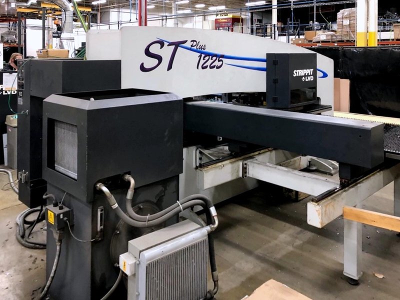 LVD Strippit ST Plus-1225, 22 Ton Turret Punch
