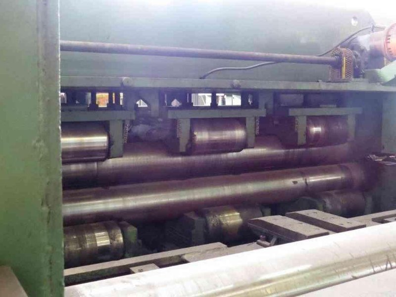 96" x 0.550" x 60,000# Delta Cut To Length Line STOCK #3200