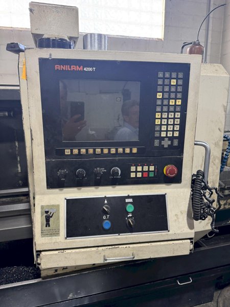 26" X 80" WILLIS ENC2680 CNC FLATBED LATHE. STOCK # 0882225
