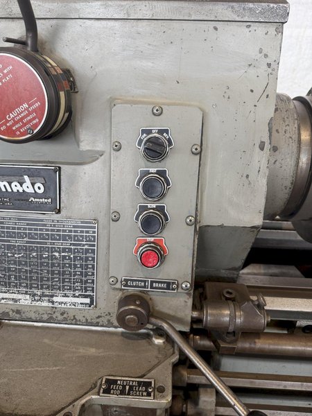18" X 54" SOUTHBEND TURN-NADO LATHE. STOCK #1007625