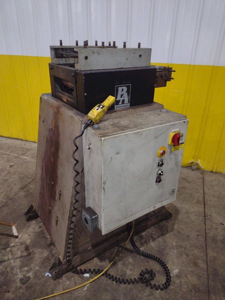 12" X .125" PA INDUSTRIES MODEL #SS127S 7 ROLL POWERED COIL STRIP STRAIGHTENER: YOBRO #24885